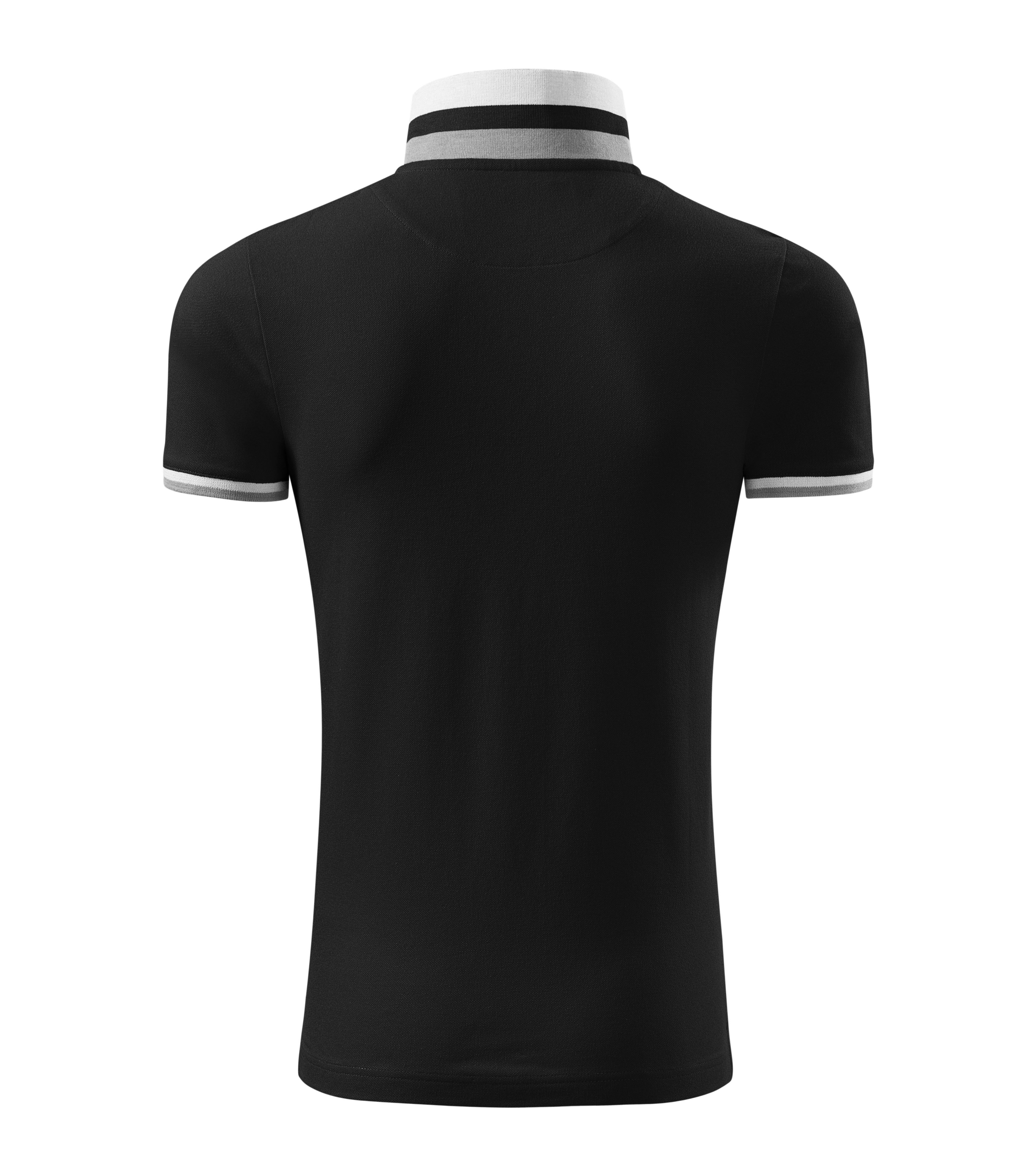 Vīriešu polo krekls COLLAR UP black