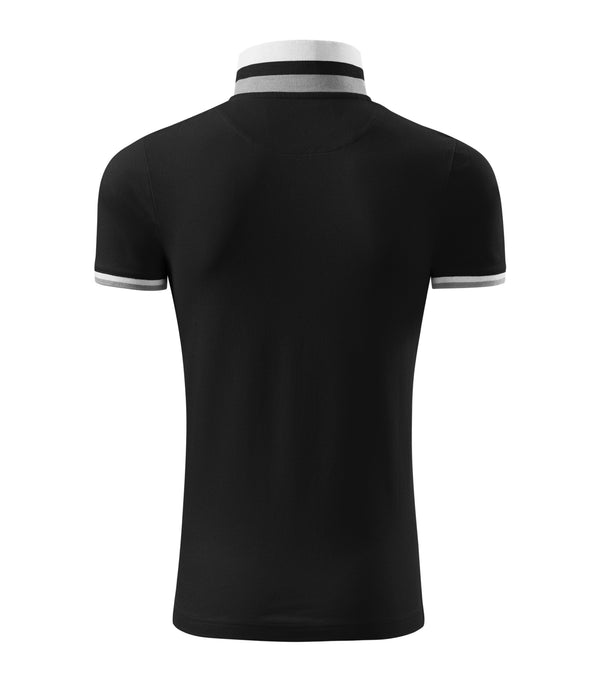 Vīriešu polo krekls COLLAR UP black