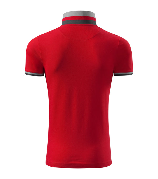 Vīriešu polo krekls COLLAR UP formula red