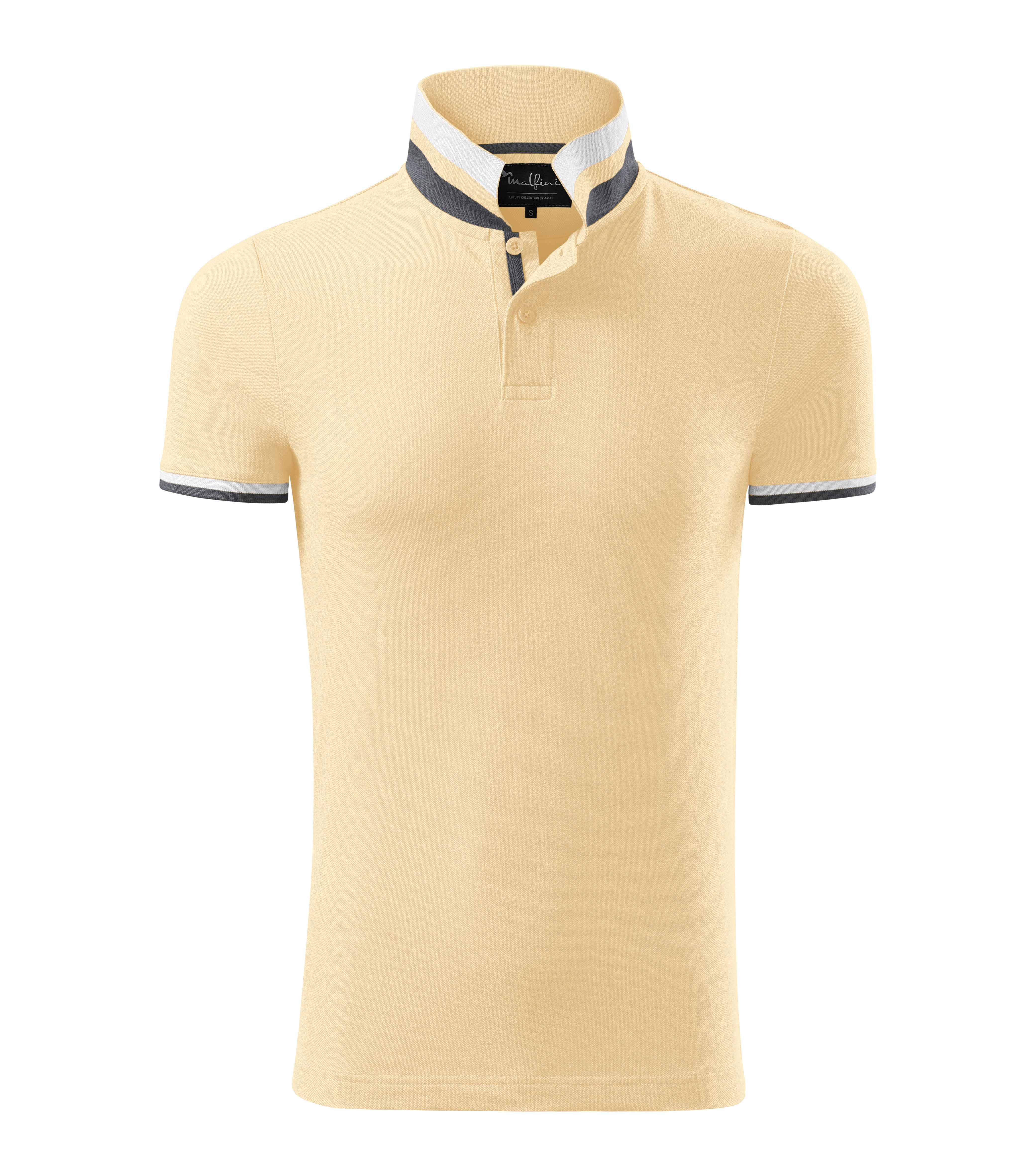 Vīriešu polo krekls COLLAR UP bourbon vanilla
