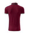 Vīriešu polo krekls COLLAR UP garnet