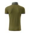 Vīriešu polo krekls COLLAR UP avocado green