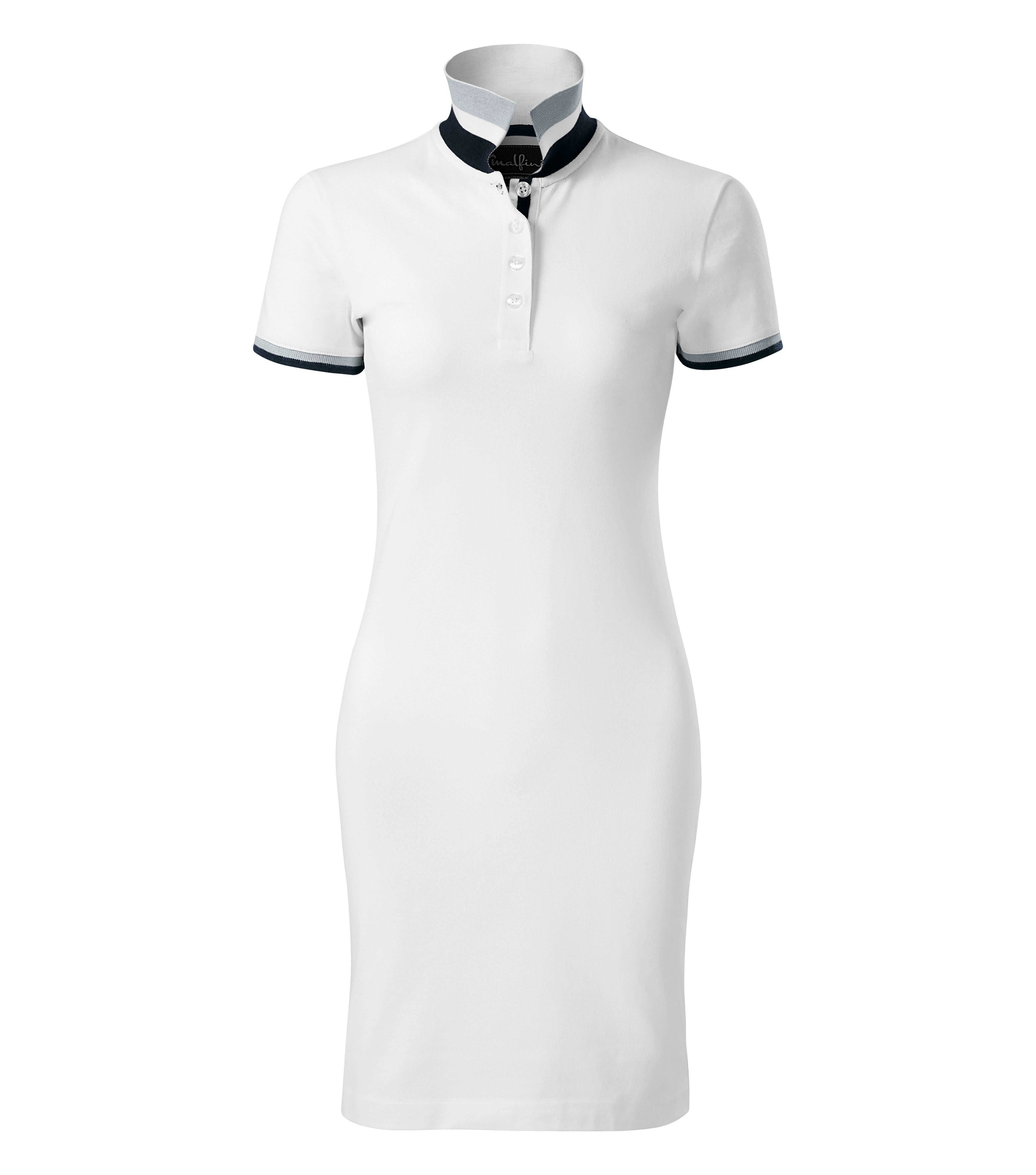Sieviešu polo kleita DRESS UP 271 white