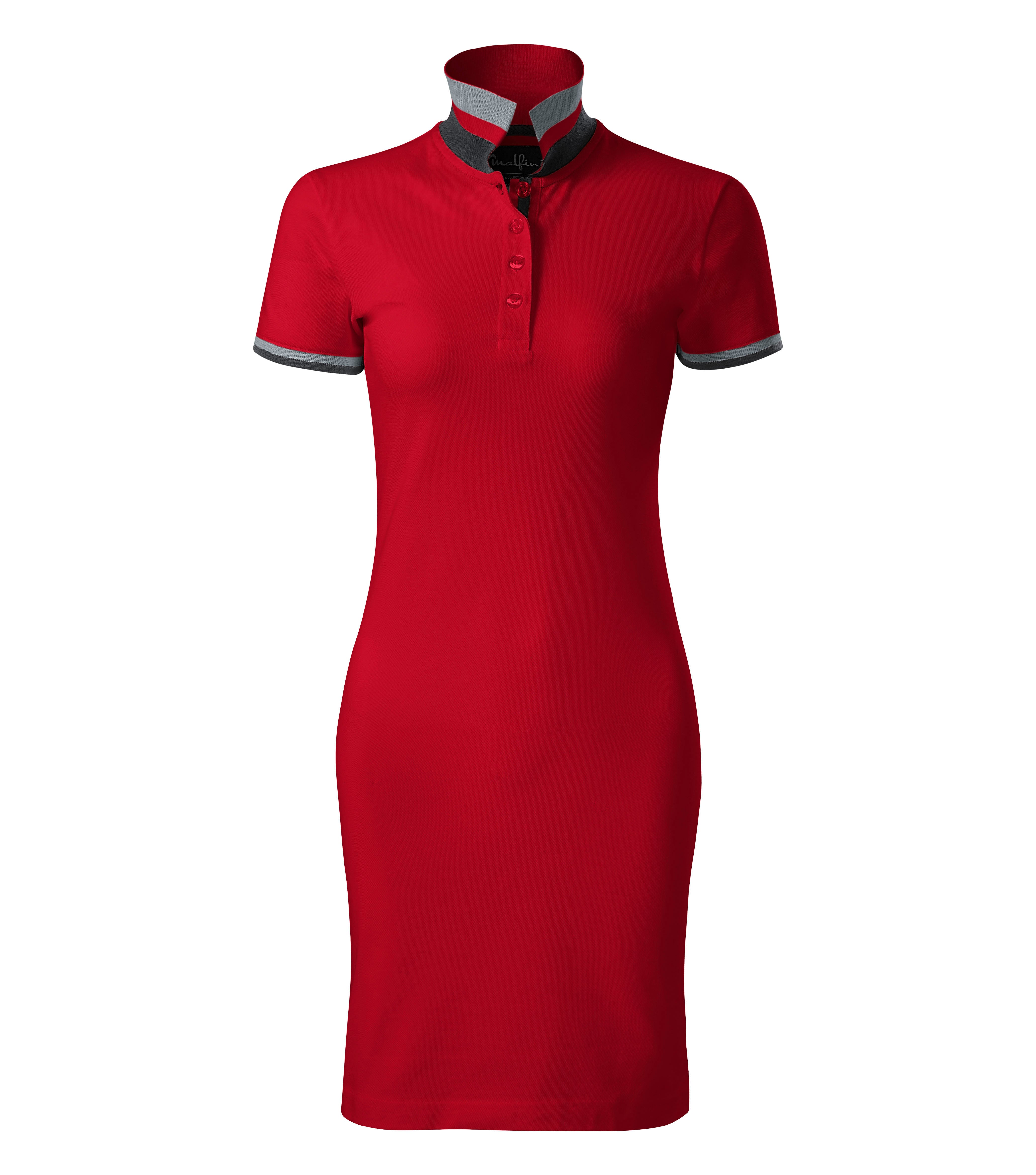 Sieviešu polo kleita DRESS UP 271 formula red