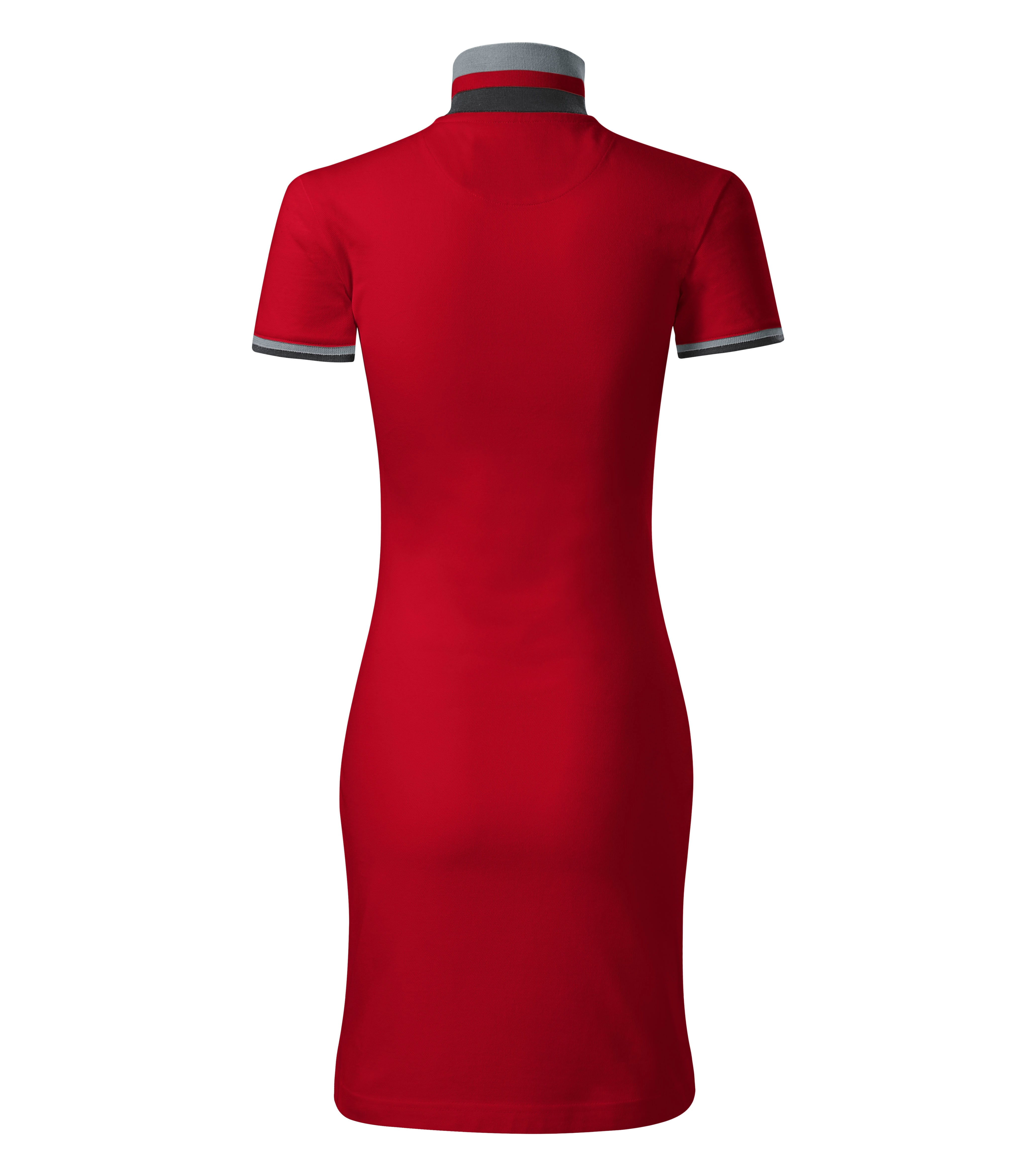 Sieviešu polo kleita DRESS UP 271 formula red