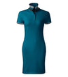 Sieviešu polo kleita DRESS UP 271 petrol blue