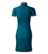 Sieviešu polo kleita DRESS UP 271 petrol blue