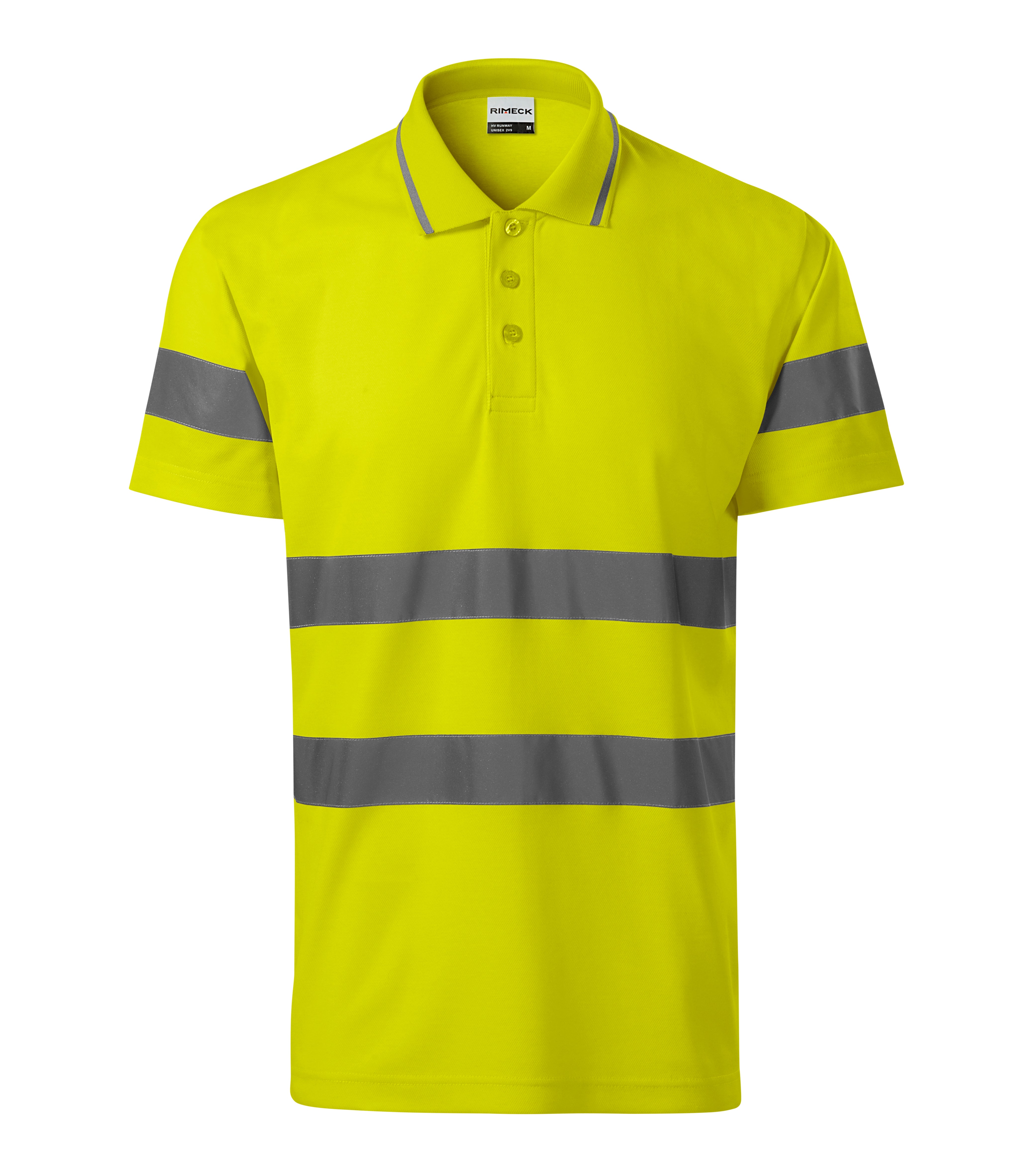 Unisex atstarojošs polo krekls HV RUNWAY 2V9 fluorescent yellow