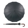 Umbrella EVITA with 16 ribs black