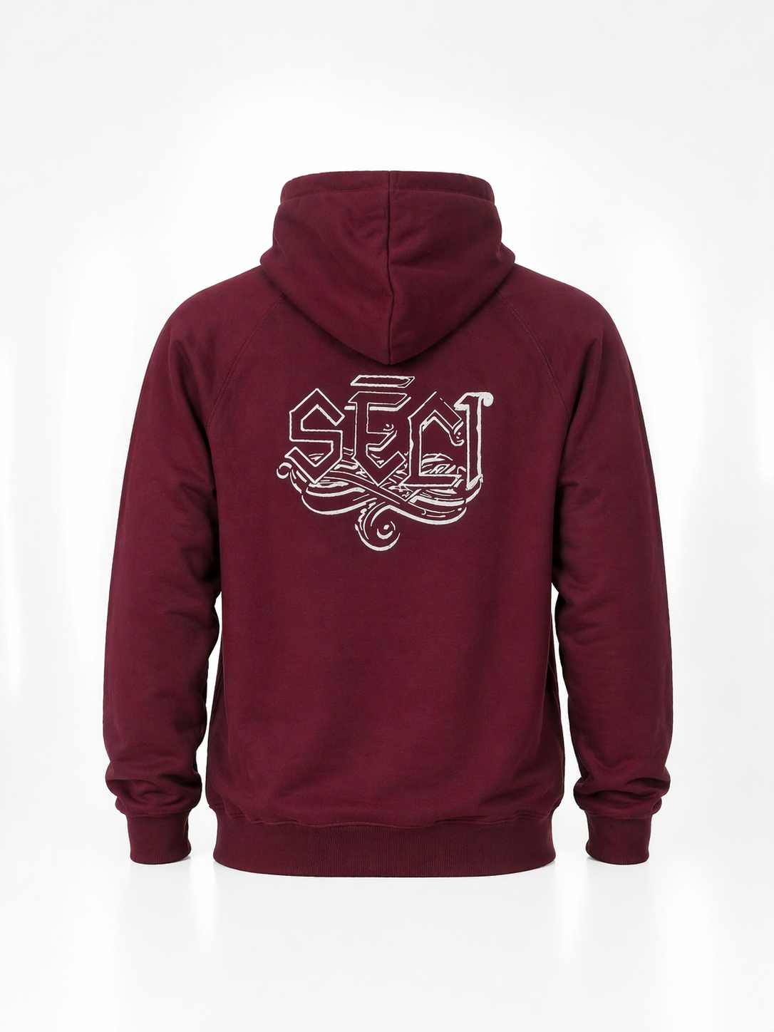 HK Sēļi hoodie bordo ar izšuvumu