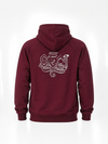 HK Sēļi hoodie bordo ar izšuvumu