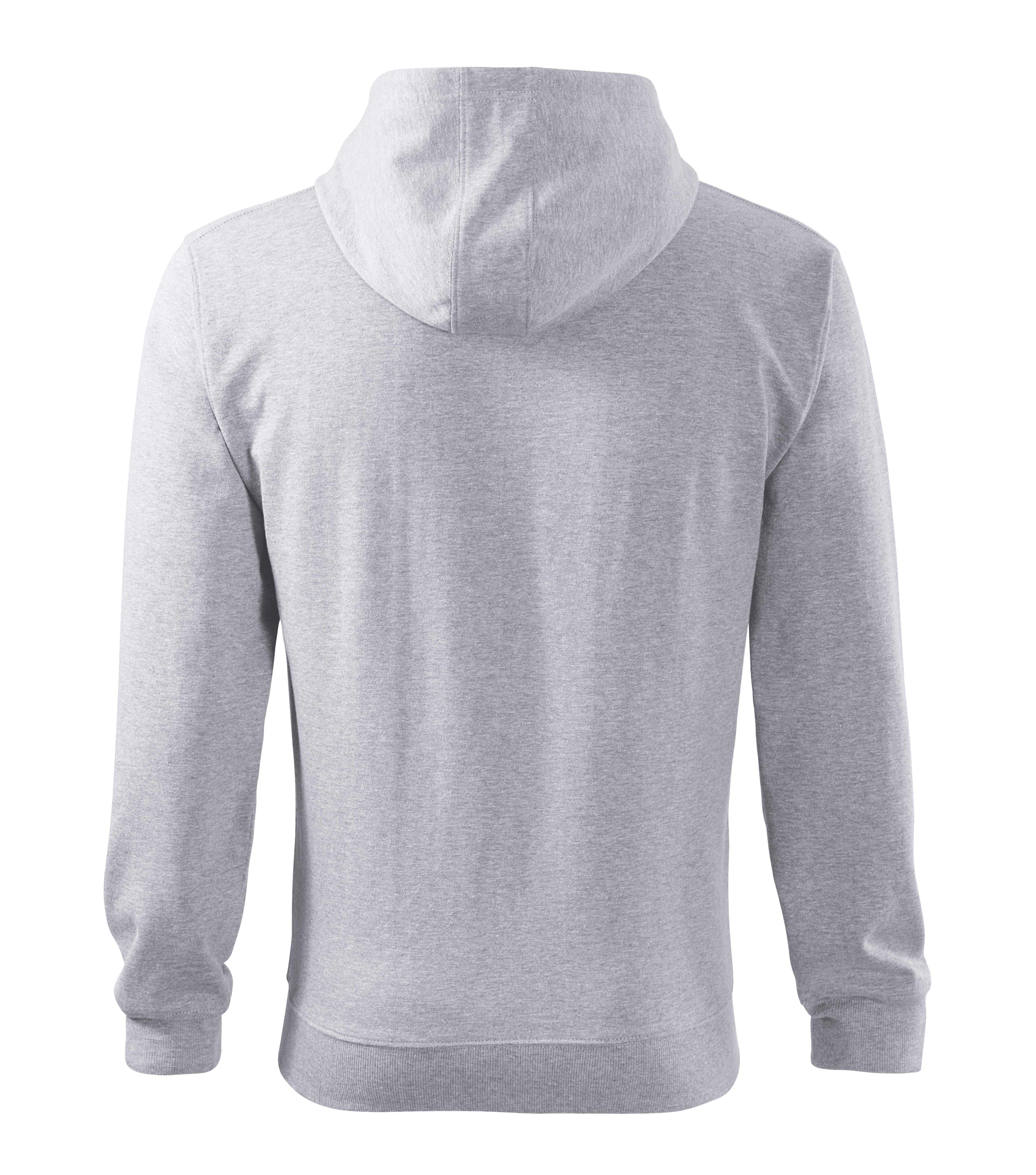TRENDY ZIPPER ash melange