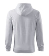 TRENDY ZIPPER ash melange