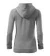 TRENDY ZIPPER WOMEN grey melange