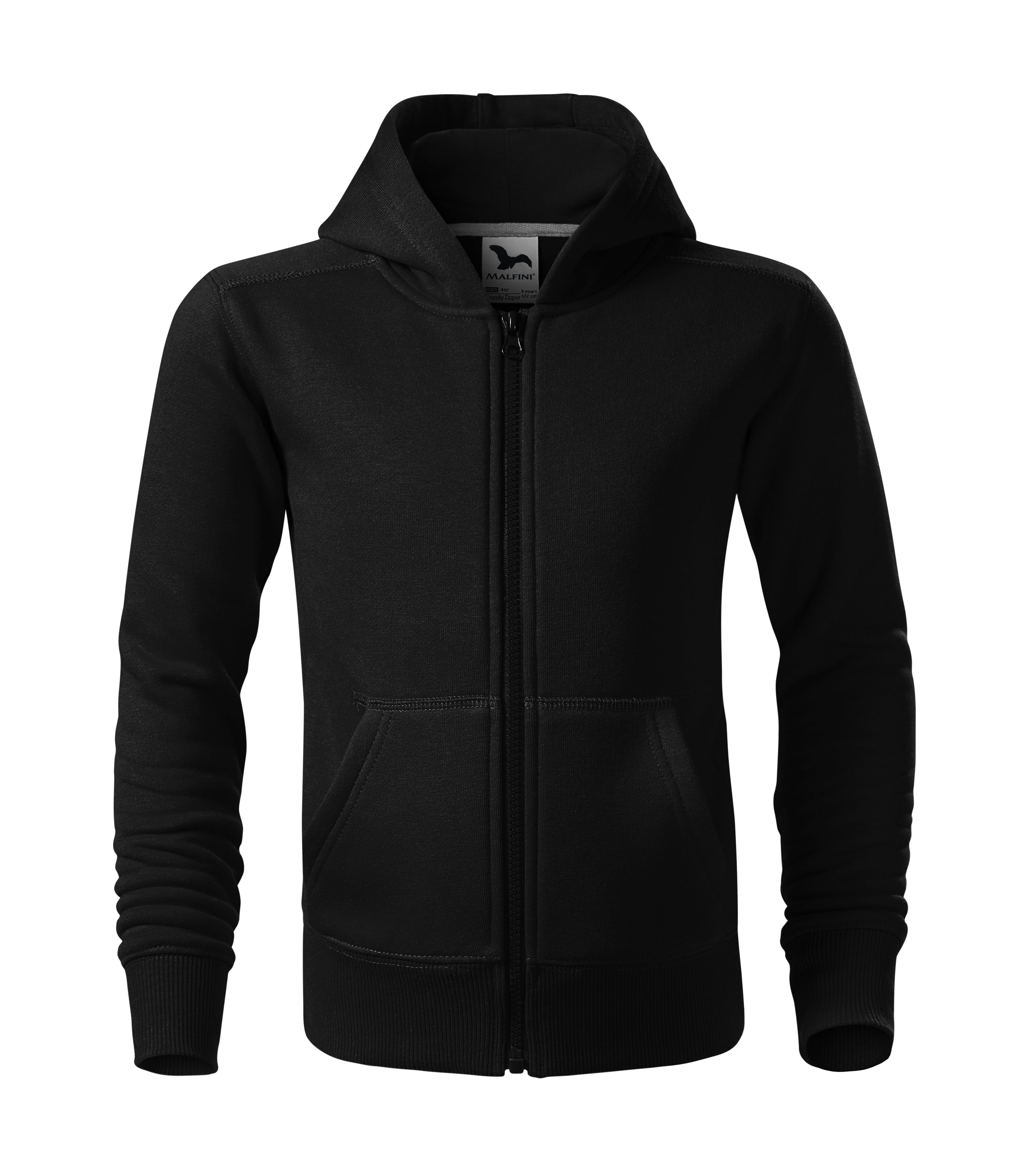 Bērnu jaka TRENDY ZIPPER KIDS black