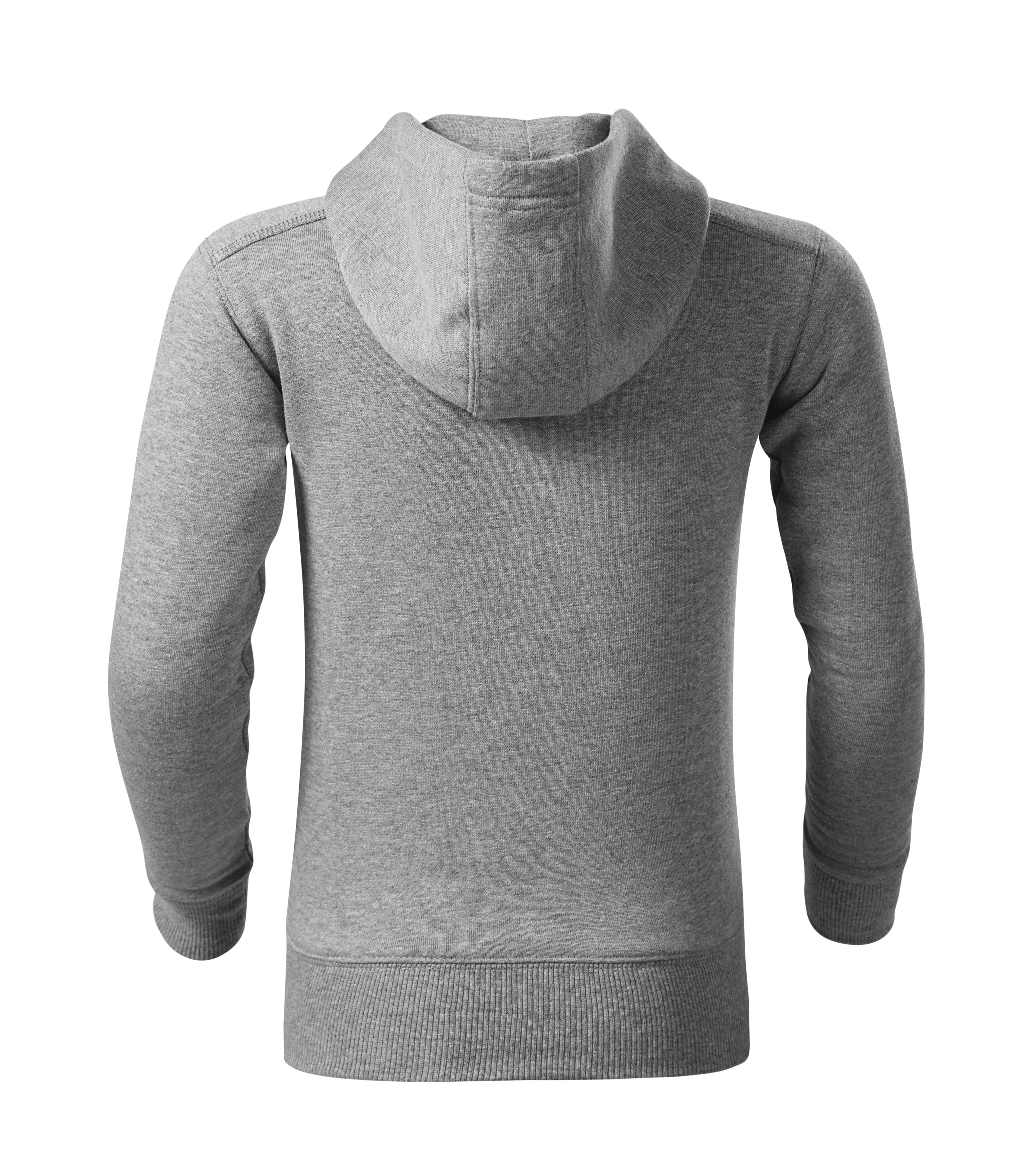 Bērnu jaka TRENDY ZIPPER KIDS dark gray melange