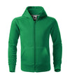 Bērnu jaka TRENDY ZIPPER KIDS kelly green