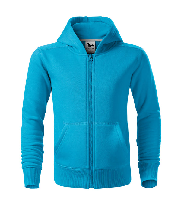 Bērnu jaka TRENDY ZIPPER KIDS blue atoll