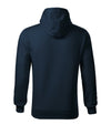 Cape hoodie navy blue