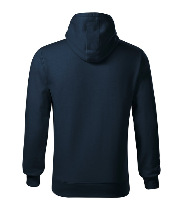 Cape hoodie navy blue
