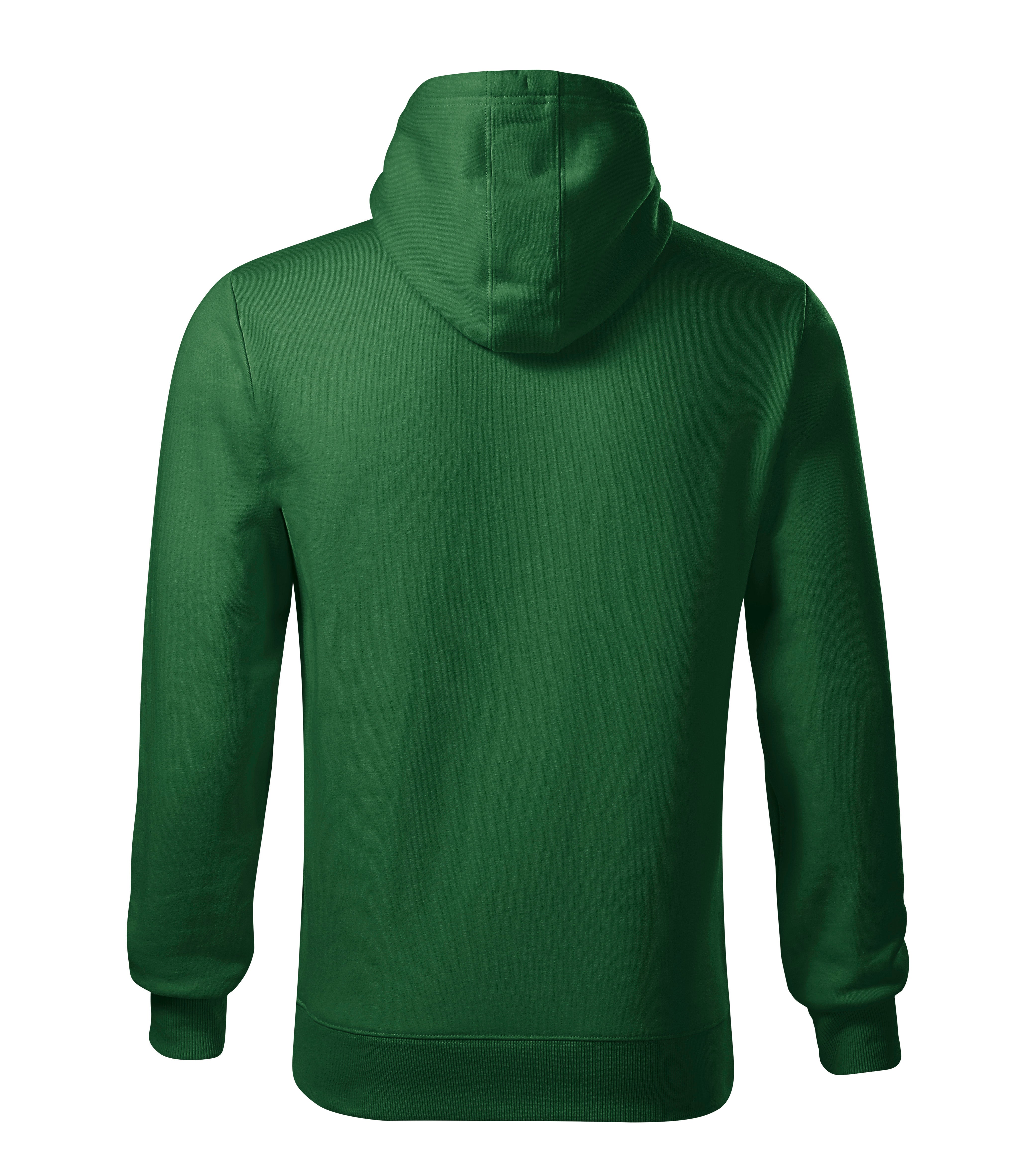 Cape hoodie bottle green
