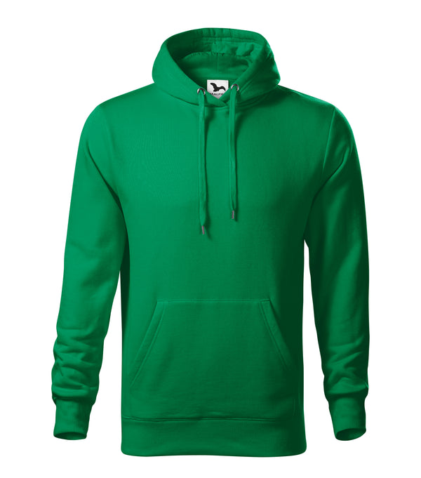 Cape hoodie kelly green