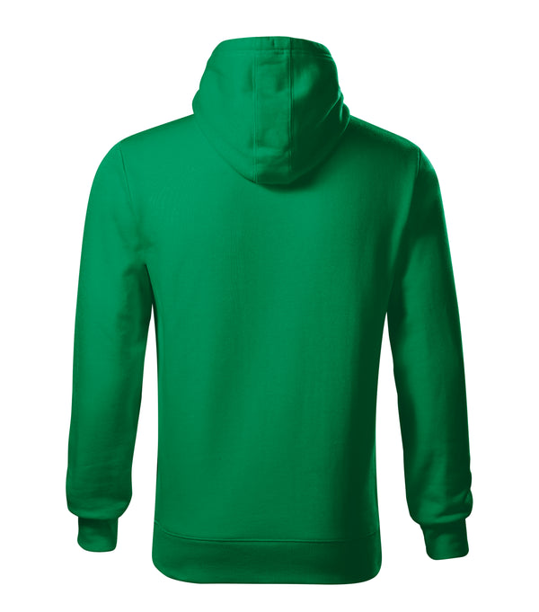 Cape hoodie kelly green