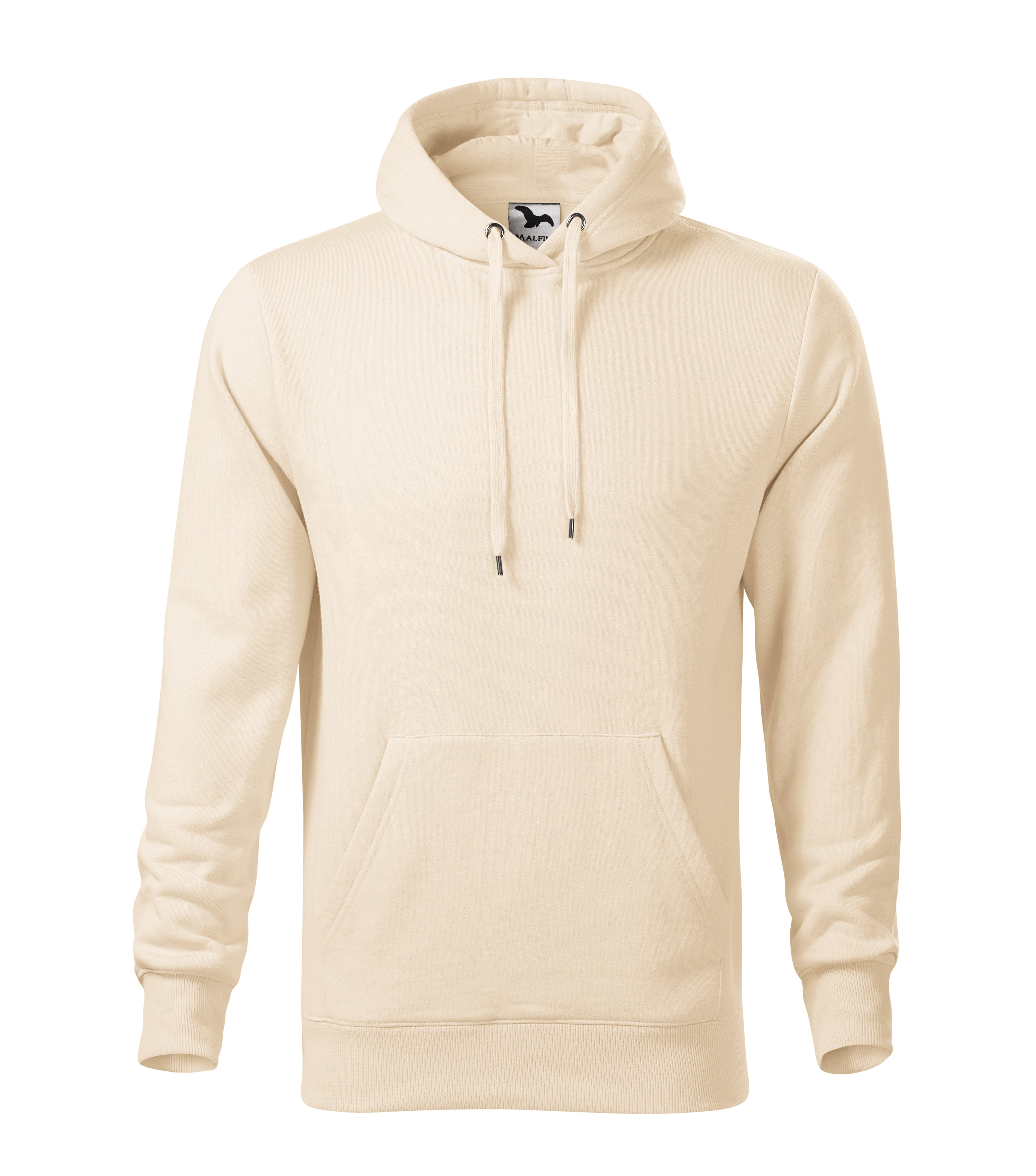 Cape hoodie almond