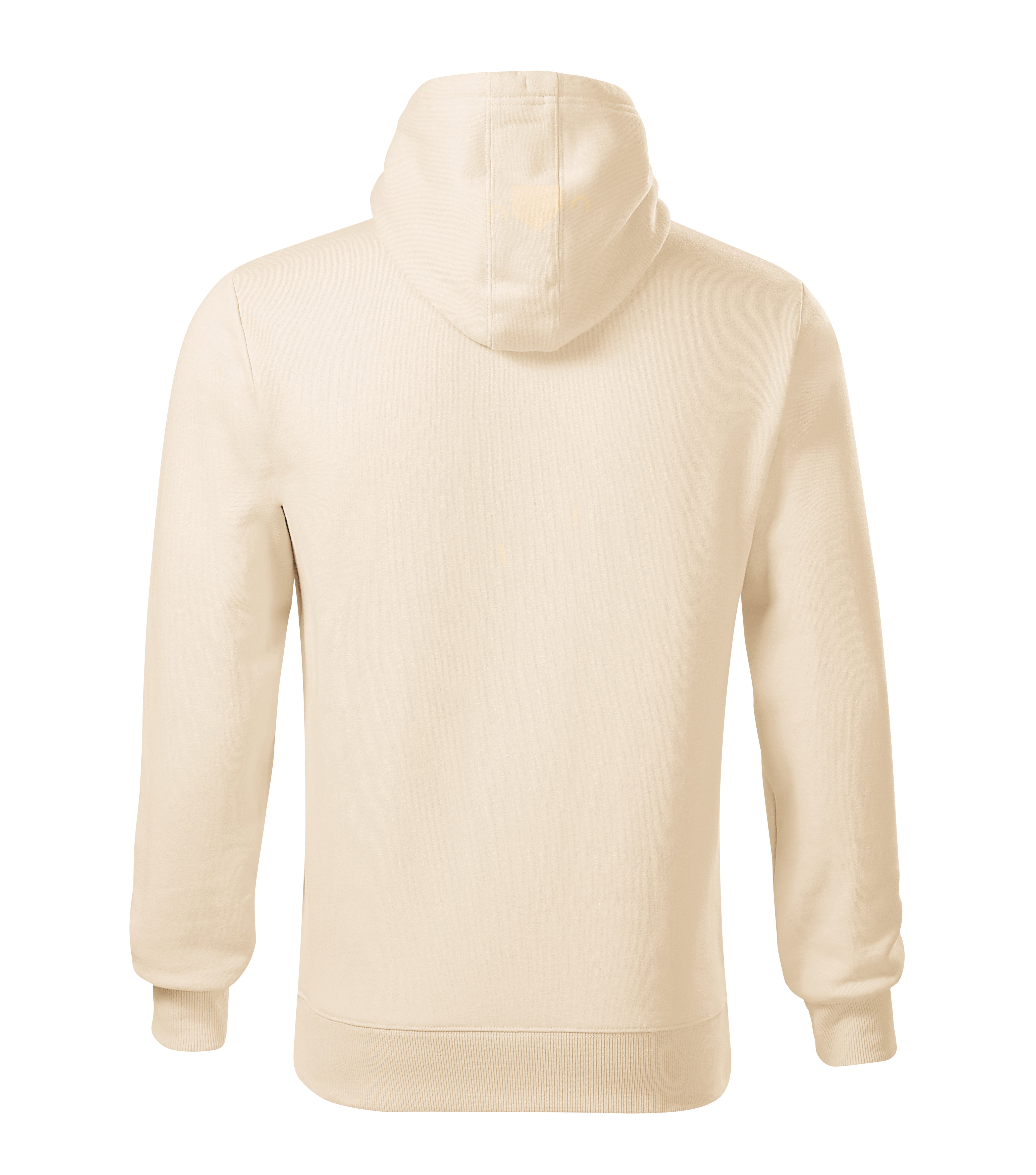 Cape hoodie almond