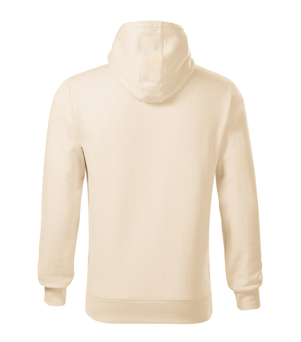 Cape hoodie almond