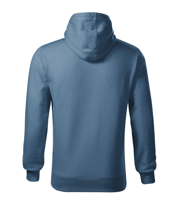 Cape hoodie denim