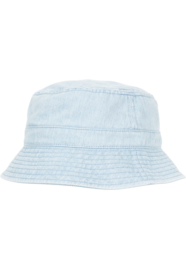 YUPOONG FLEXFIT Denim Bucket Hat blue