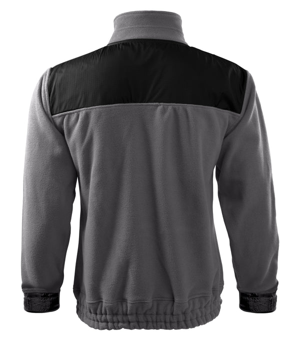 Unisex flīša jaka HI-Q 506 steel gray