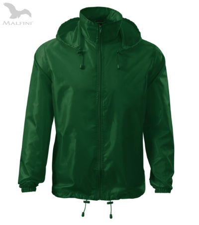 Unisex vējjaka Windy 524 bottle green