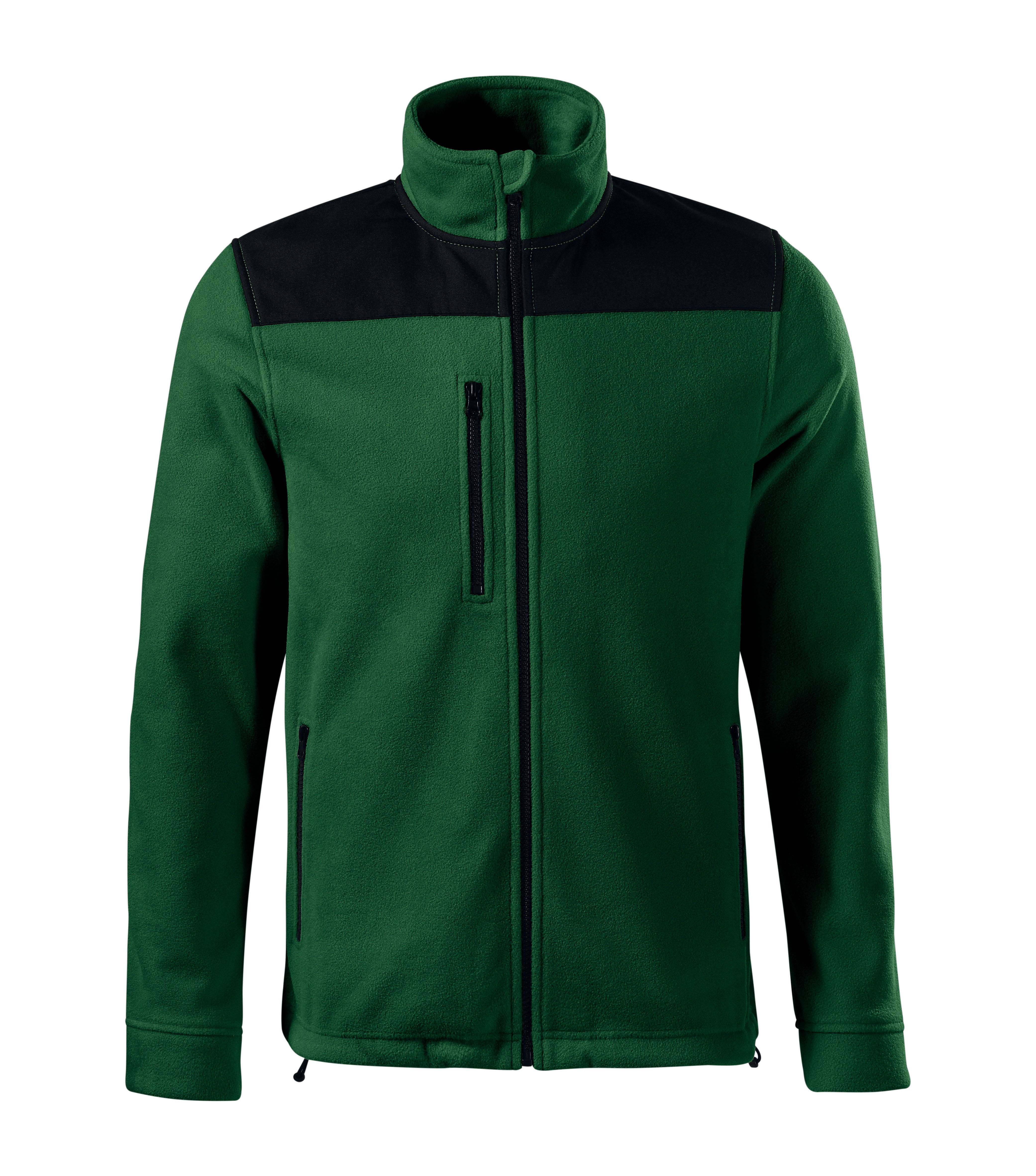 Unisex flīša jaka EFFECT 530 bottle green