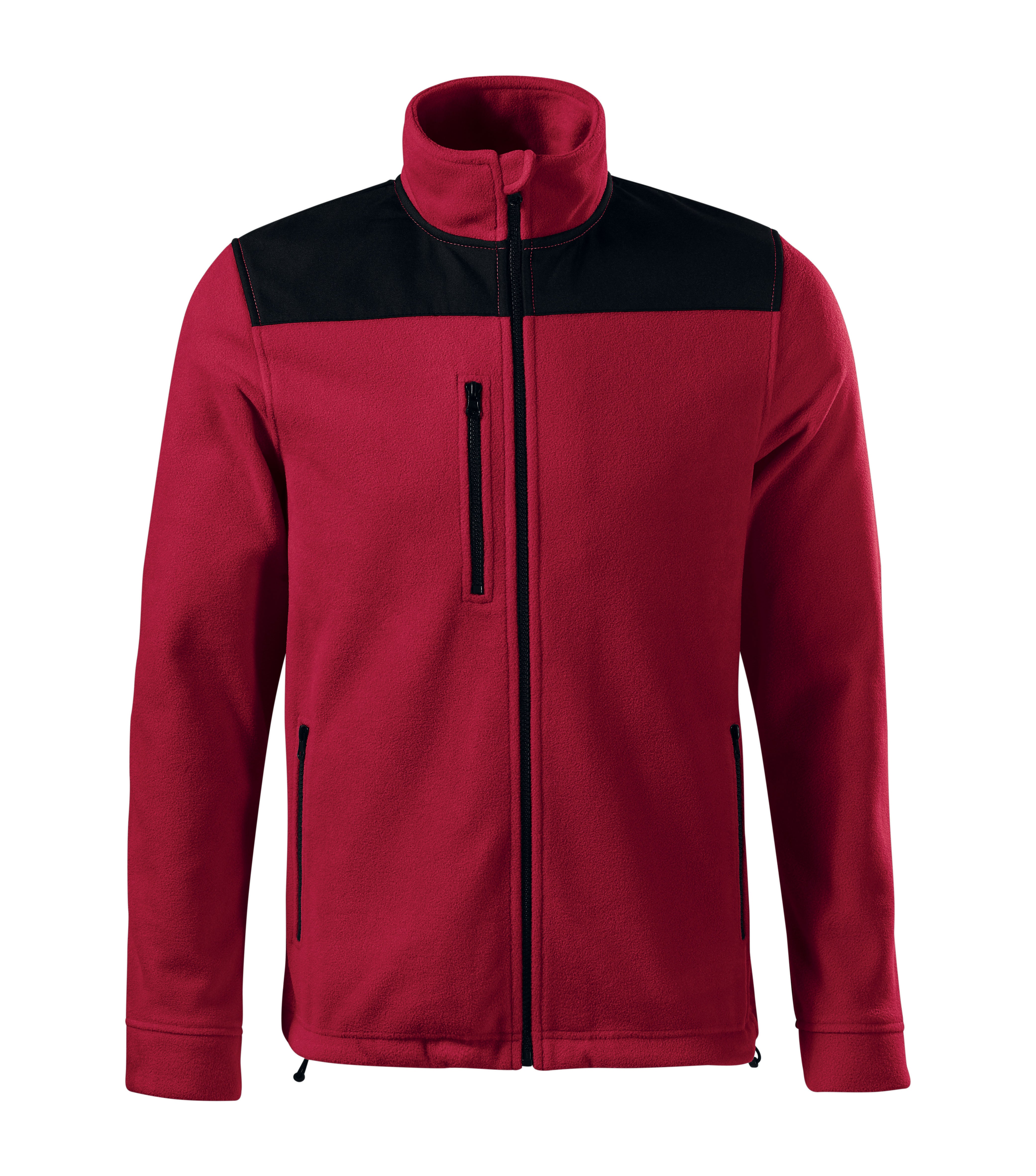 Unisex flīša jaka EFFECT 530 marlboro red
