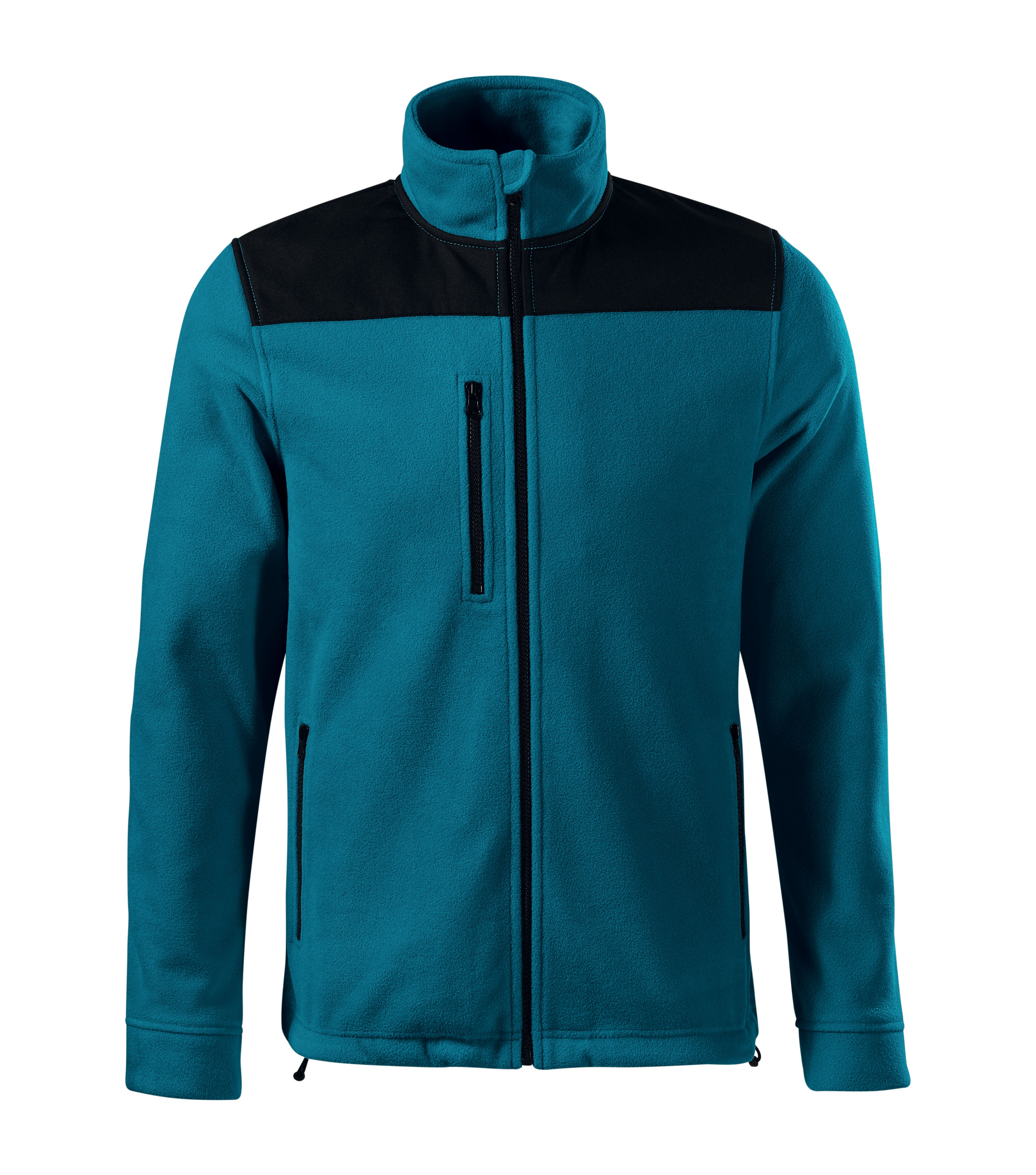 Unisex flīša jaka EFFECT 530 petrol blue