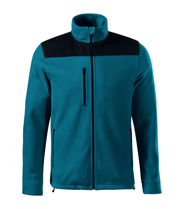 Unisex flīša jaka EFFECT 530 petrol blue