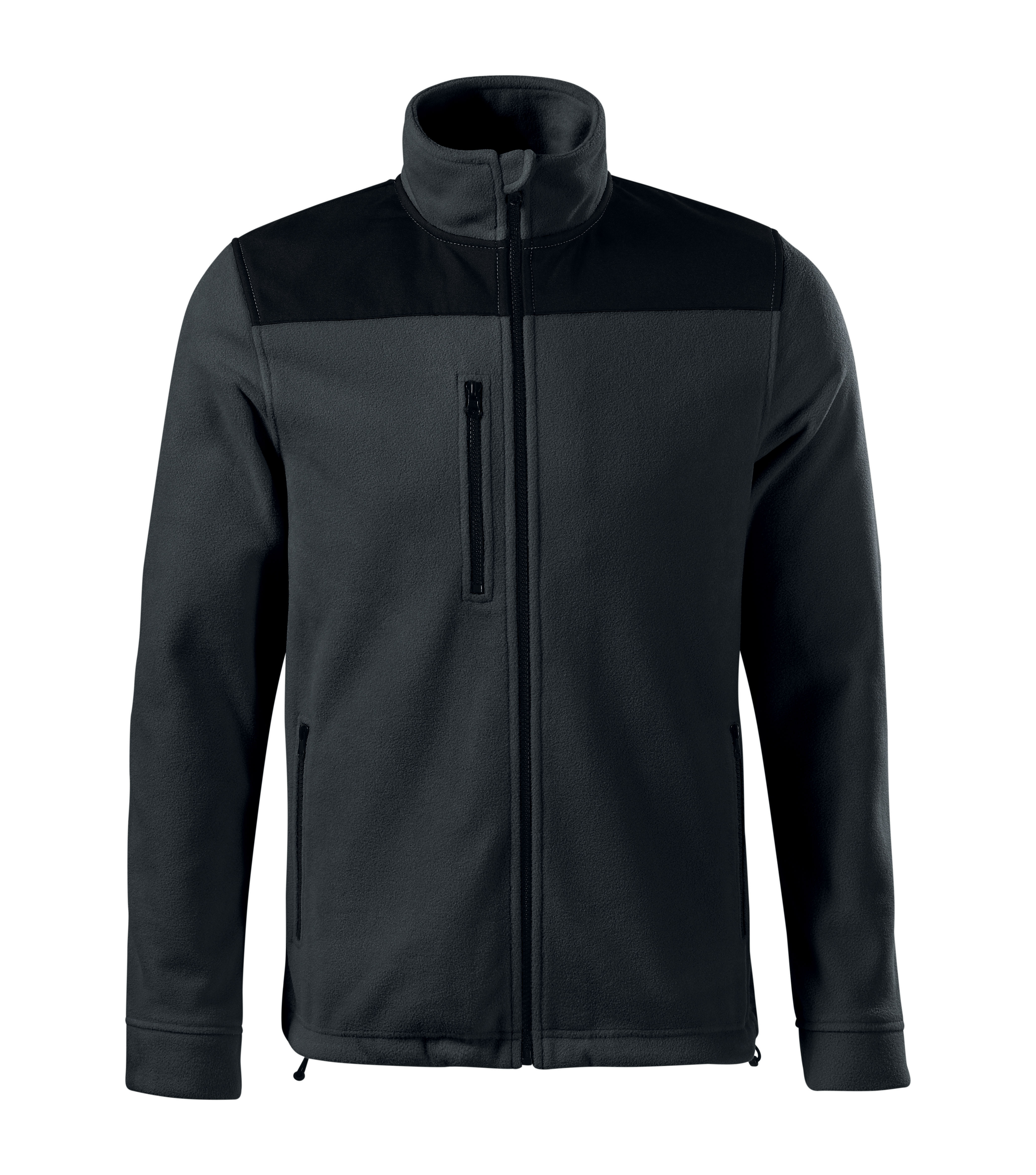 Unisex flīša jaka EFFECT 530 ebony gray