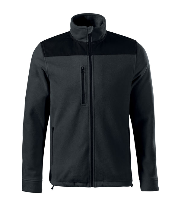 Unisex flīša jaka EFFECT 530 ebony gray