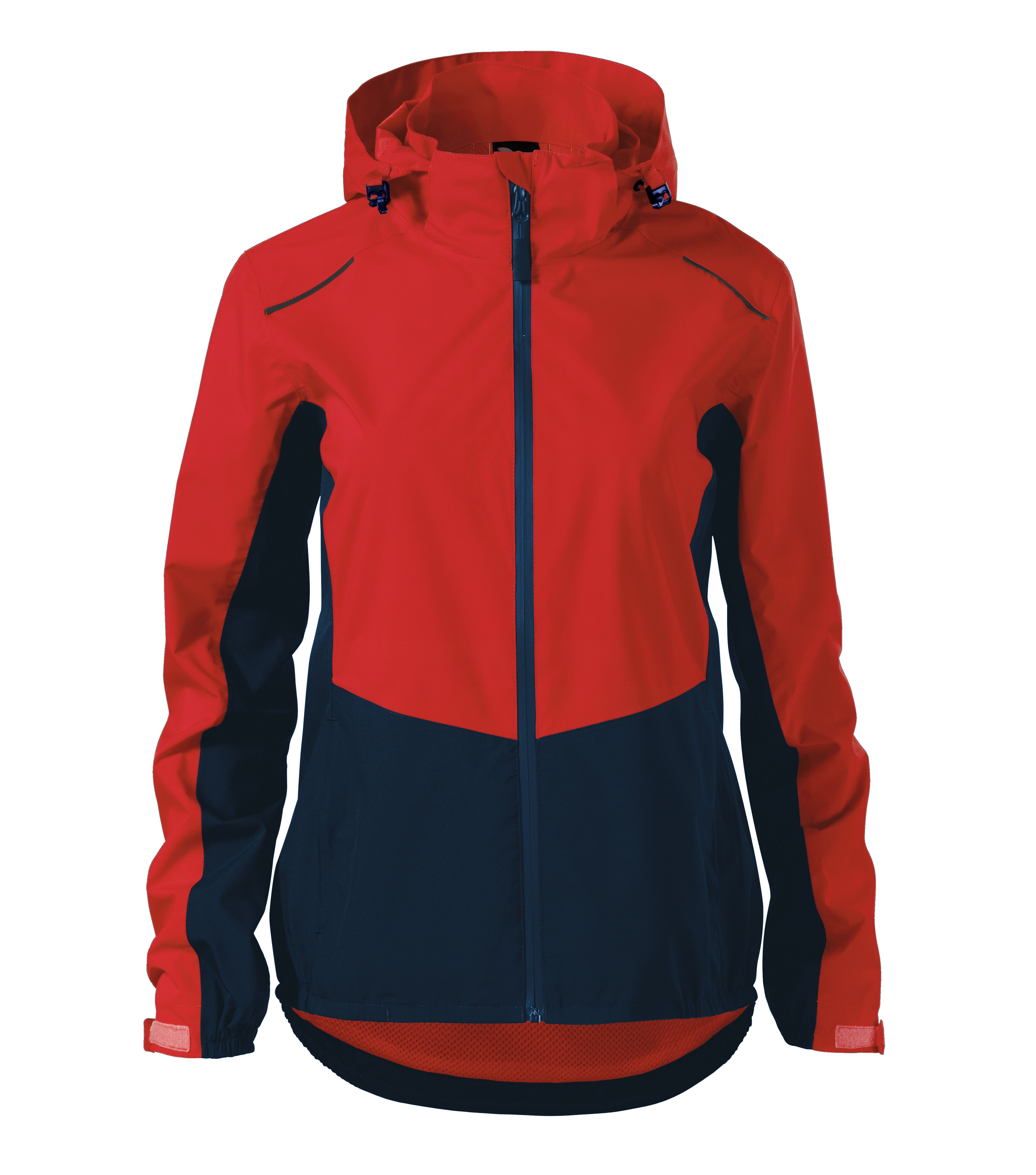 Rainbow jaka sieviešu sarkana