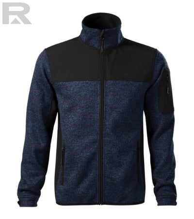 Vīriešu flīša jaka Casual 550 knit blue