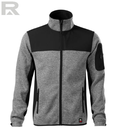 Vīriešu flīša jaka Casual 550 knit light gray