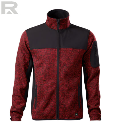 Vīriešu flīša jaka Casual 550 knit marlboro red