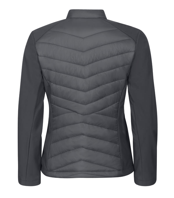 Cross jaka sieviešu tumši pelēka