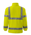 Vīriešu flīša jaka HV FLEECE JACKET 5V1 fluorescent yellow