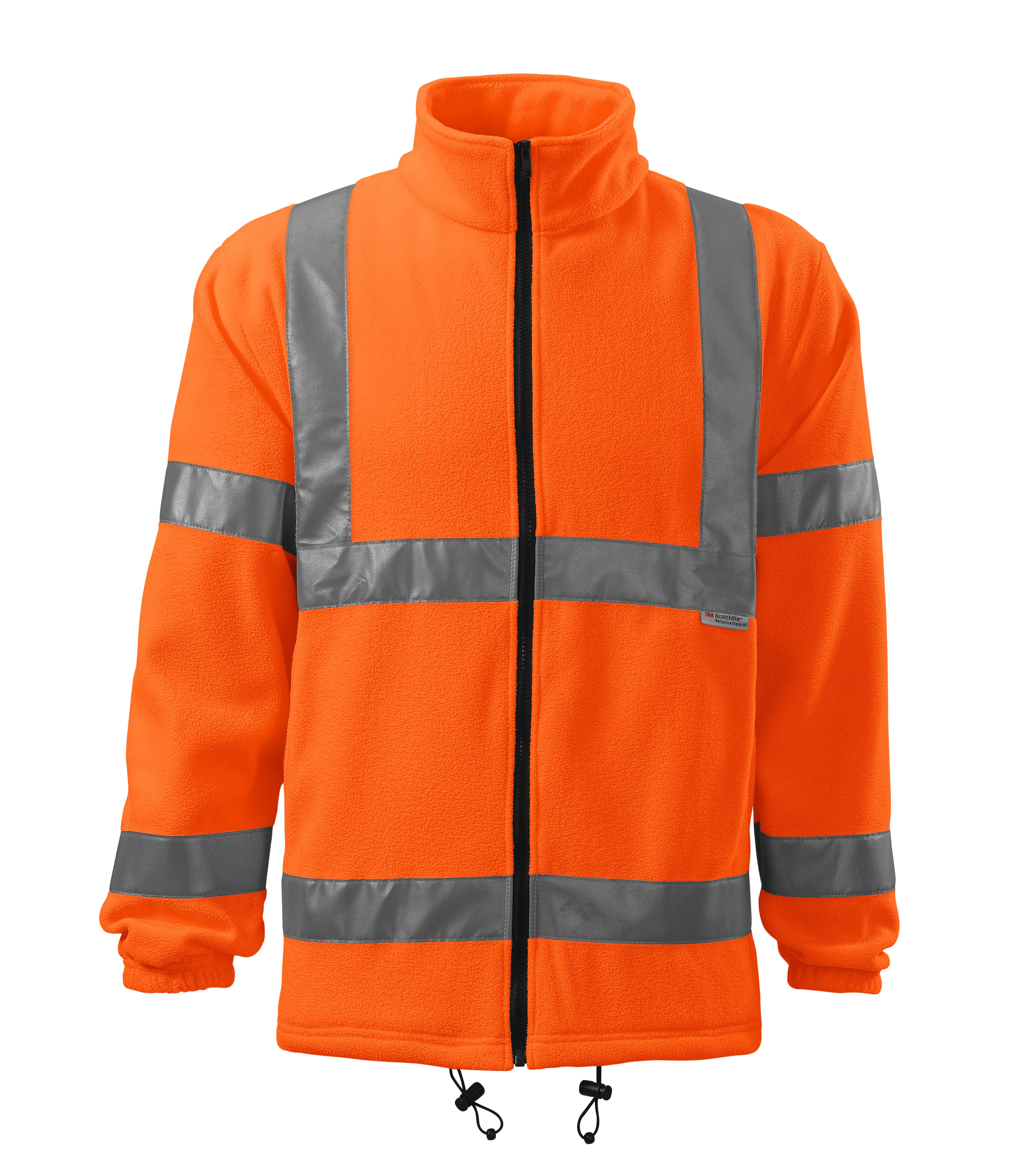 Vīriešu flīša jaka HV FLEECE JACKET 5V1 fluorescent orange