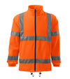 Vīriešu flīša jaka HV FLEECE JACKET 5V1 fluorescent orange