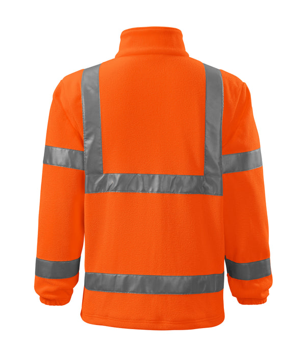Vīriešu flīša jaka HV FLEECE JACKET 5V1 fluorescent orange