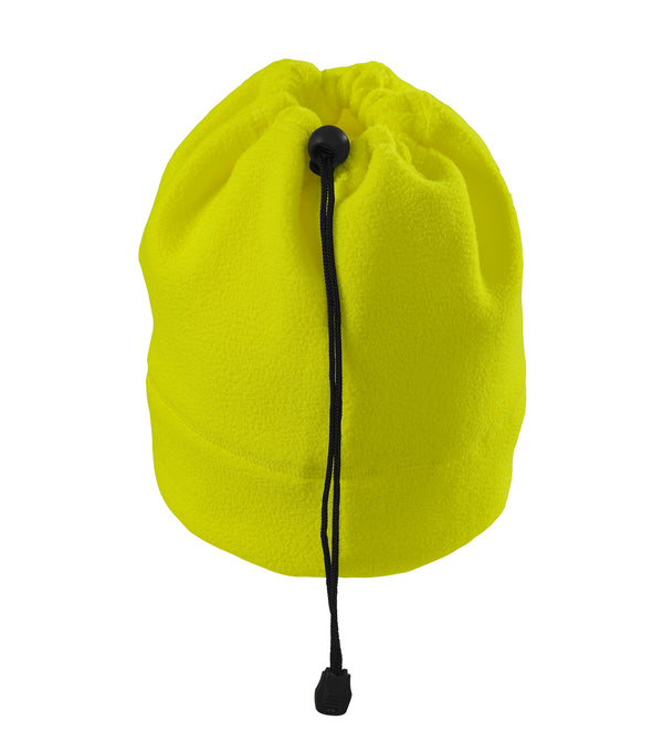 Unisex flīša cepure HV PRACTIC 5V9 fluorescent yellow